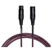 Cascha Standard Line Mic Cable Purple 6m