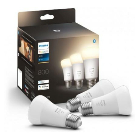 PHILIPS HUE Hue Bluetooth LED White set 3ks žárovek Philips 8719514329881 E27 A60 3x9W 3x800lm 2