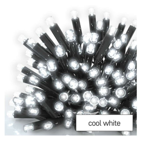 Profi LED spojovací řetěz černý – rampouchy, 3 m, venkovní, studená bílá EMOS