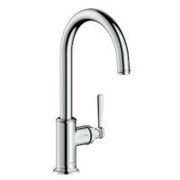 Dřezová baterie Hansgrohe Axor Montreux s otočným raménkem vzhled nerezu 16580800