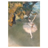 Obrazová reprodukce The Star, or Dancer on the stage, c.1876-77, Degas, Edgar, 30 × 40 cm