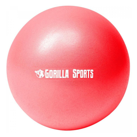 Gorilla Sports mini míč na pilates, 28 cm, červený