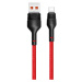 Kabel USB to USB-C cable XO NB55 5A, 1m (red) (6920680899760)