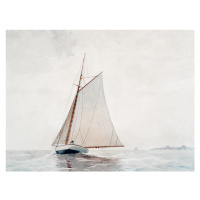 Obrazová reprodukce Sailing off Gloucester, Winslow Homer, 40 × 30 cm