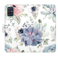 iSaprio flip pouzdro Succulents pro Samsung Galaxy A51