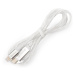 USB kabel USB-C / Lightning konektor s LED podsvícením 27W 1m bílá