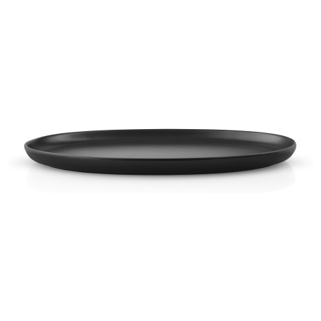 Oválný talíř Nordic Kitchen 31 cm, set 4ks, černý - Eva Solo