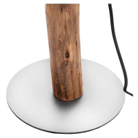 NOWA GmbH Stojací lampa Norin s rámem z eukalyptového dřeva