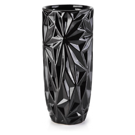 Mondex Keramická váza LORELAI 29 cm černá