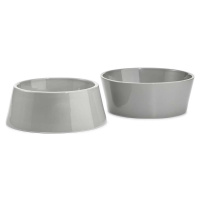 Porcelánové misky v sadě 2 ks ø 17 cm Doppio Concrete S/M – MiaCara