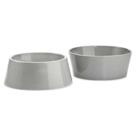 Porcelánové misky v sadě 2 ks ø 17 cm Doppio Concrete S/M – MiaCara