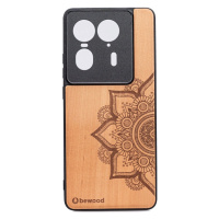 Dřevěné Pouzdro Bewood pro Motorola Edge 50 Ultra Mandala Jabloň