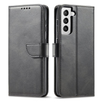 Magnet Case elegantní knížkové pouzdro na Samsung Galaxy S22 PLUS 5G black