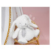 Plyšový zajíc Giant Bunny White Doudou et Compagnie bílý 42 cm od 0 měsíců