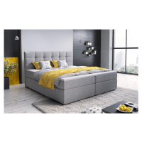 MSL Kontinentální čalouněná postel GLAM (140 x 200 cm) Barva látky: COSMIC 160