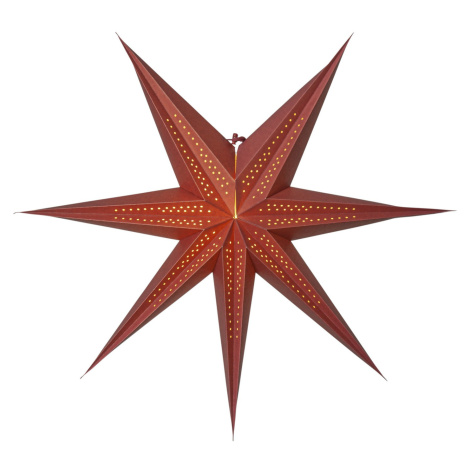 Vánoční papírová hvězda průměr 60 cm Star Trading Point - červená