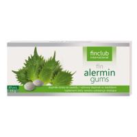 fin Alermin gums 10ks - žvýkačky pro zmírnění ALERGIE