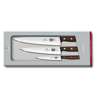 Victorinox sada kuchyňských nožů 3ks s dřevěnou rukojetí