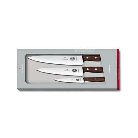 Victorinox sada kuchyňských nožů 3ks s dřevěnou rukojetí