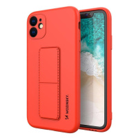 Wozinsky Flexibilní silikonové pouzdro se stojánkem na iPhone 11 Pro red