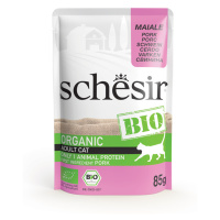 Schesir Bio Pouch 6 x 85 g - bio vepřové