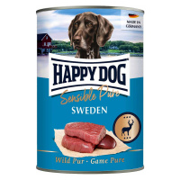 Happy Dog Sensible Pure Sweden (zvěřina) 12 × 400 g