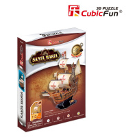 Puzzle 3D Santa Maria/113 dílků - Kolektiv