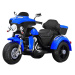 mamido  Dětská elektrická motorka Chopper Shine modrá