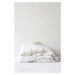 Bílý lněný povlak na peřinu Linen Tales, 200 x 220 cm