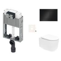 Závěsný WC set k zazdění SAT SIKOTZTOR72BL