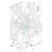 Mapa York white, (26.7 x 40 cm)