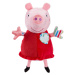 PEPPAPIG Smyslová edukační hračka , plyšová, 12,5cm, červená