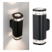 PAULMANN Venkovní nástěnné svítidlo Colum IP44 80x112mm max. 20W 230V antracit hliník up/down