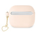 Guess GUA3LSCHSP pouzdro na Airpods 3. Generace pink Silicone Charm Collection