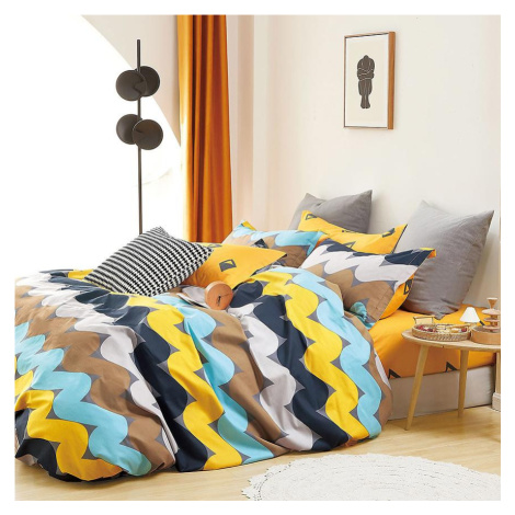 Povlečení z bavlněného saténu ALBS-01261B 140x200 BAUMAX