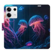 iSaprio flip pouzdro Jellyfish pro Xiaomi Redmi Note 13 5G