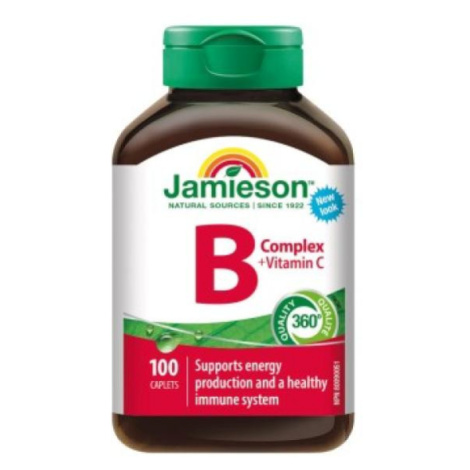 Jamieson B-komplex s vitamínem C 100 tablet