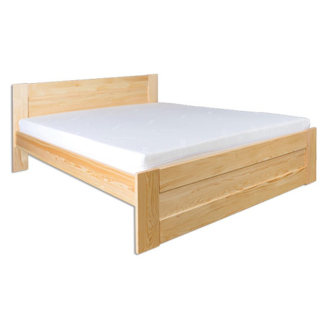 Drewmax Drewmax Vyvýšená borovicová postel LK102 160 x 200 cm