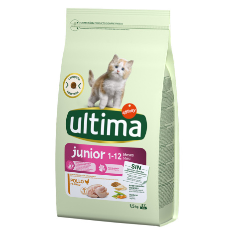 Ultima Cat Junior Chicken - 2 x 1,5 kg Affinity Ultima