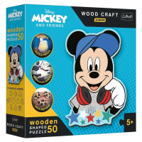 Wood Craft Junior puzzle Ve světě Mickeho Mouse