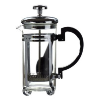 Ecocoffee French press, 0,6 l, stříbrný