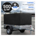 Přepravní plachta na vozík 500g/m2 černá