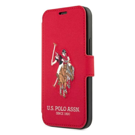 Pouzdro US Polo USFLBKP12MPUGFLRE iPhone 12/12 Pro 6,1" book Polo Embroidery Collection (USFLBKP U.S. Polo