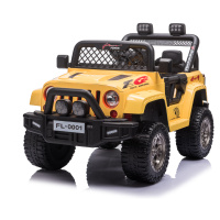 Mamido Dětské elektrické autíčko Jeep Power 4x4 žluté