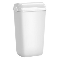 COLORED odpadkový koš nástěnný s víkem 23l, ABS, bílá A74201-1