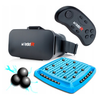 Brýle Vr 3D 360 Stupňů+gamepad+hra Šachy Magnetické Kaménky