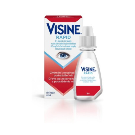 VISINE RAPID 0,5MG/ML OPH GTT SOL 1X15ML