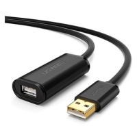Ugreen USB 2.0 Active Extension Cable with Chipset 10m Black