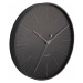 Karlsson 5769BK designové nástěnné hodiny, pr. 40 cm