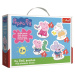 Baby puzzle Prasátko Peppa 4v1